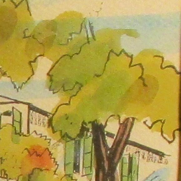 Original Watercolor "MURPHY'S HOTEL" - Picture 8 of 9